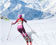 Slalom ski sport jtk pingvines ingyen jtk