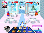 Smiley penguin diner pingvines jtkok