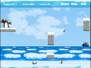 Hungry little penguins online játék
