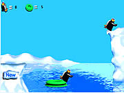 Penguin bounce játék