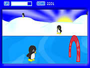 Penguin skate játék