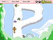 Penguin skating online játék
