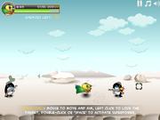Super chicken vs penguins online játék