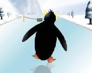 Super penguin dash játék