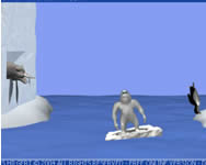 Yeti sports seal bounce pingvines játékok ingyen